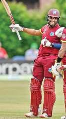 वेस्टइंडीज के मैथ्यू फोर्ड ने 16 गेंद में जड़ा अर्धशतक