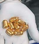 मुरादाबाद में चारों तस्करों के पेट से निकला एक किलो सोना