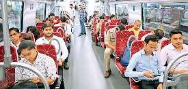 नमो भारत ट्रेन में पुश बटन से बिजली बचत में मिल रही मदद