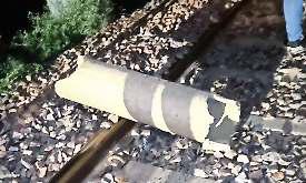 दिल्ली से जा रही पैसेंजर ट्रेन को पलटाने की साजिश