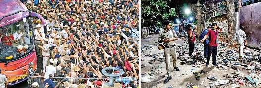 बेंगलुरु में मची भगदड़, 11 की मौत