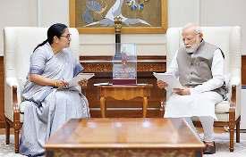 सीएम ने पीएम को विकास कार्यों की जानकारी दी