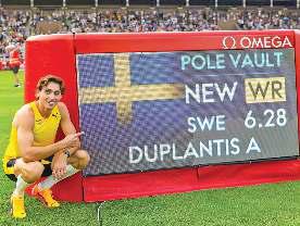 6.28 मीटर.. डुप्लांटिस का नया विश्व रिकार्ड