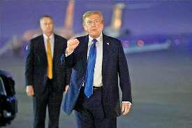 बिना शर्त आत्मसमर्पण करे ईरान : ट्रंप