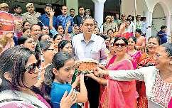 बांकेबिहारी गलियारा की नींव भरेंगी राधा नाम की ईंटें