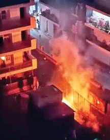 आग से टकराव कब तक