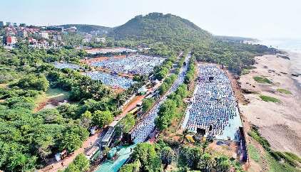 पीएम मोदी ने आंध्र के लोगों को दी योग के लिए गिनीज रिकार्ड पर बधाई