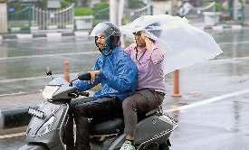 हल्की वर्षा के बाद भी उमस से राहत नहीं