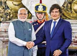 मोदी व माइली व्यापार में विविधता पर सहमत