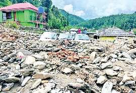 मंडी के जंजैहली में आपदा से 100 घर क्षतिग्रस्त