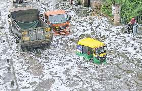 तीन दिनों तक एनसीआर में भारी वर्षा के आसार