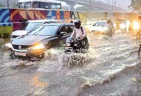 जगह-जगह जलभराव से खुली जिम्मेवार एजेंसियों की पोल, दावे रह गए धरे के धरे