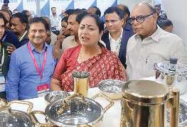 भारत मंडपम बना बर्तनों की चमक का अद्भुत संसार