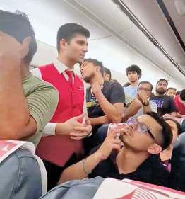 स्पाइसजेट के विमान में एसी नहीं चलने से यात्रियों का हंगामा, रनवे के पास से लौटा