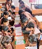 परिषदीय आंगन में गूंज रही देववाणी, संस्कृत बनी संवाद की संजीवनी