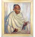 लंदन में महात्मा गांधी का दुर्लभ तैल चित्र 1.75 करोड़ में नीलाम