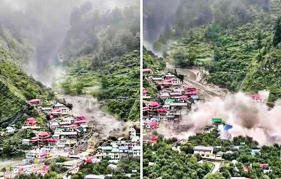 उत्तरकाशी में जलप्रलय