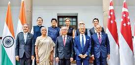 आर्थिक सहयोग के एजेंडे पर भारत-सिंगापुर सक्रिय