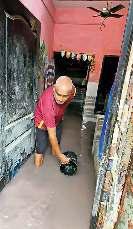 सदर बाजार की दुकानों और किराड़ी के घरों में भरा पानी