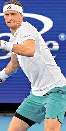 शेल्टन के विरुद्ध ज्वेरेव को मिली आसान जीत