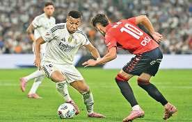 एमबाप्पे ने रियल मैड्रिड को दिलाई जीत