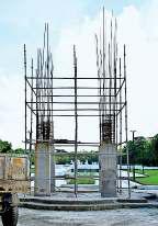 स‌द्भावना पार्क में घंटाघर अगले माह होगा तैयार