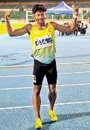 कुजूर के रिकॉर्ड से चार सेकेंड पीछे रहे अरासु