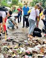 गुरुग्राम में सफाई बदहाल, आगे आए विदेशी