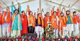 कर्नाटक में हिंदू आस्था के समर्थन में जनसैलाब