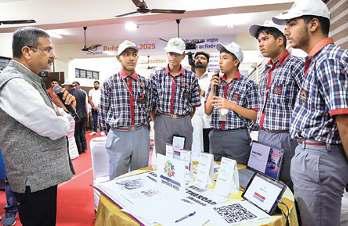 बिल्डथान-2025 में बच्चों ने दिखाए इनोवेशन