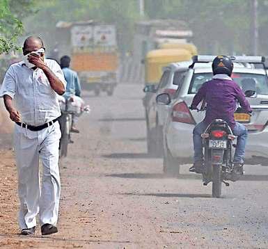 राजधानी में वायु गुणवत्ता खराब श्रेणी में बरकरार