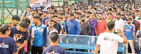 डीएलआइ ट्रायल्स में 4000 से अधिक खिलाड़ियों ने लिया हिस्सा