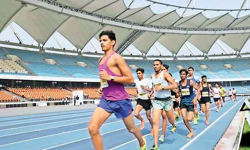 एथलेटिक मीट में 1500 एथलीटों ने लिया हिस्सा