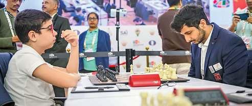 विदित को 12 वर्षीय ओरो ने झेला रोका