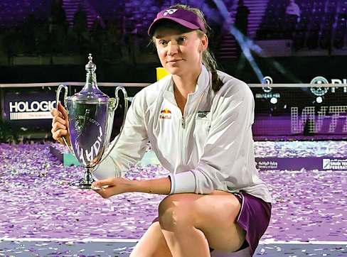 रिबाकिना बनीं डब्ल्यूटीए फाइनल्स चैंपियन