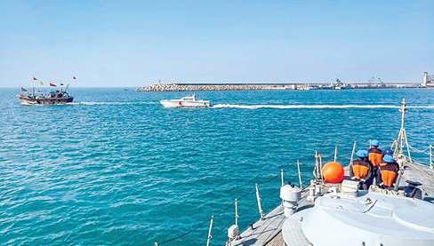 अभ्यास त्रिशूल के दौरान जल, थल व नौ सेना ने दिखाया साझा सामर्थ्य