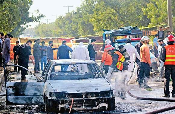 इस्लामाबाद में कोर्ट के बाहर जोरदार धमाका, 12 लोगों की मौत, 36 घायल