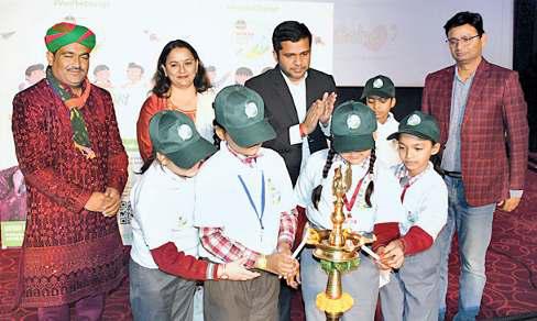 बच्चों को स्वच्छता के प्रति जागरूक किया गया