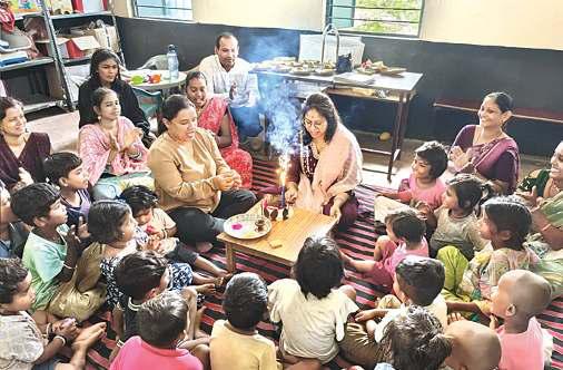 खुशियों का 'न्योता', स्वाद और मुस्कान बांट रहा अभियान