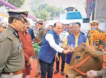 तिहाड़ में गोशाला का उद्घाटन, गो सेवा से जुड़ सकेंगे कैदी
