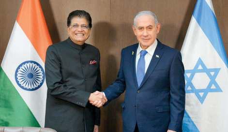 दो चरणों में लागू होगा भारत-इजरायल एफटीए : गोयल