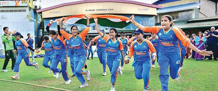 दृष्टिबाधित महिला टीम बनी विश्व विजेता