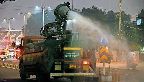 हवा में नहीं सुधार, बहुत खराब श्रेणी बरकरार