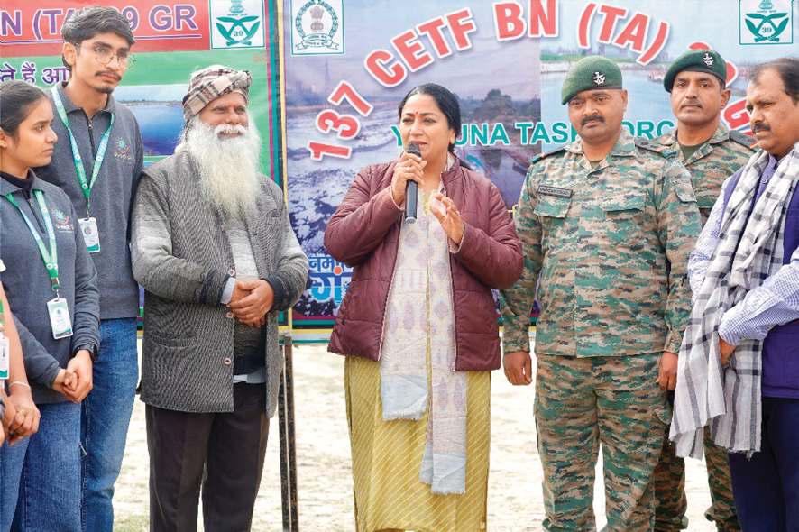 'यमुना की स्वच्छता का काम बन रहा जनांदोलन'