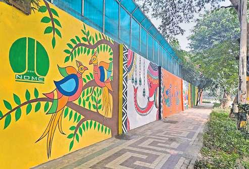 एआइ समिट को एनडीएमसी की तैयारी शुरू, हो रहा सुंदरीकरण