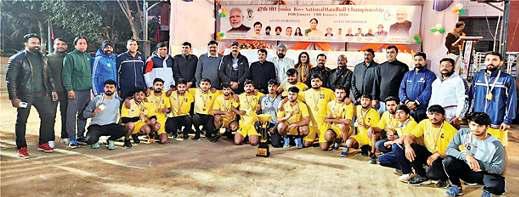 हरियाणा को हरा दिल्ली ने जीती नेशनल हैंडबाल चैंपियनशिप