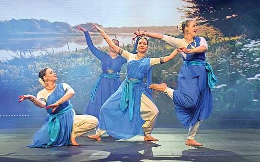 इंडो-लिथुआनियन कलाकारों ने कार्यक्रम में बांधा समां