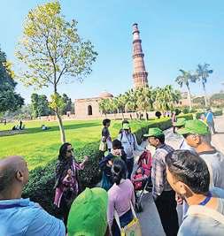 हेरिटेज वाक के माध्यम से पर्यटन को बढ़ावा दे रही दिल्ली सरकार