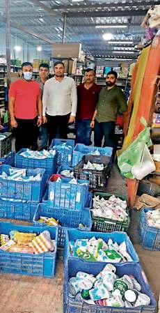 डिस्काउंट पर बेच रहा था एक्सपायर हो चुके खाद्य उत्पाद, दबोचा गया आरोपित