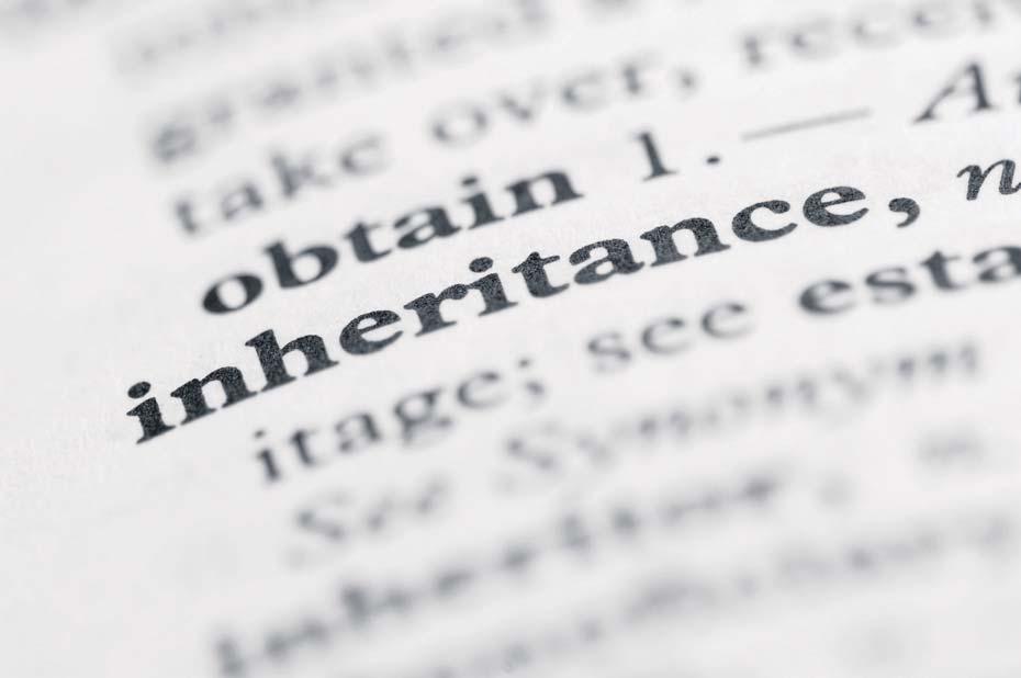 What to do with R4m inheritance?
